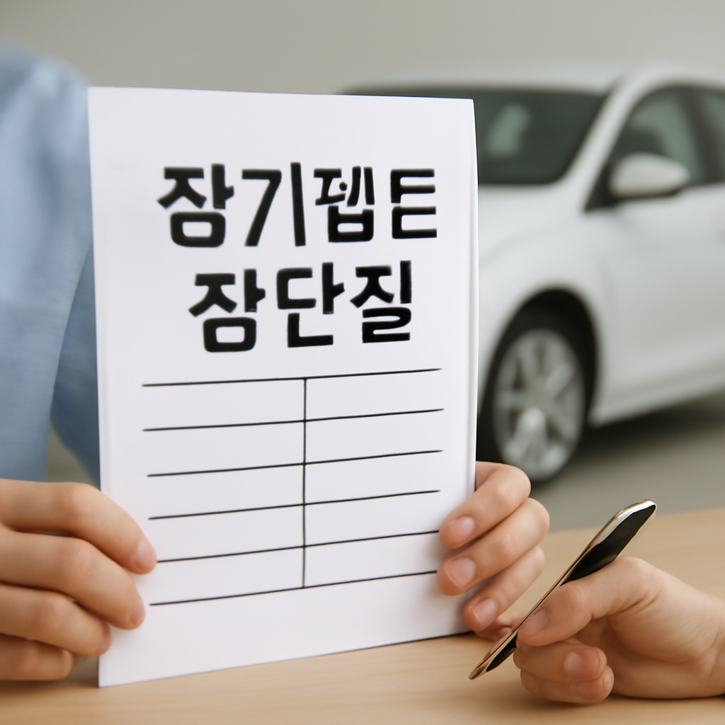 장기렌트장단점 대표 이미지